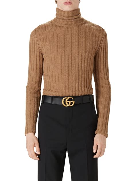 mens gucci turtleneck|Gucci turtleneck men.